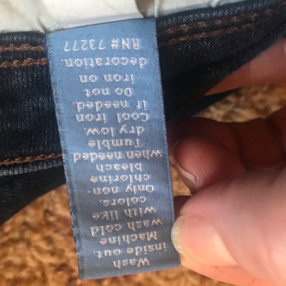 Dark blue denim jeans so 12 - Picture 3 of 4